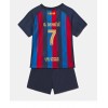 Barcelona Ousmane Dembele #7 Hemmaställ Barn 2022-23 Korta ärmar (+ Korta byxor)